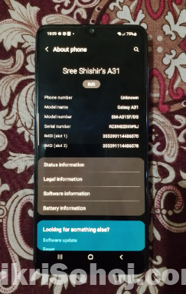 Samsung A31